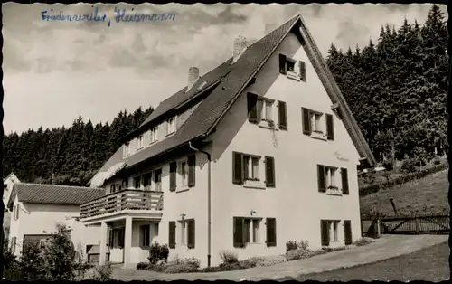 Ansichtskarte Friedenweiler Haus Waldfrieden, Josef Heizmann 1962