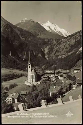 Ansichtskarte Heiligenblut (Kärnten) Hochalpenstraße - Stadt 1936