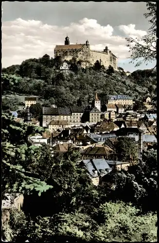 Ansichtskarte Kulmbach Plassenburg (Castle View) 1960