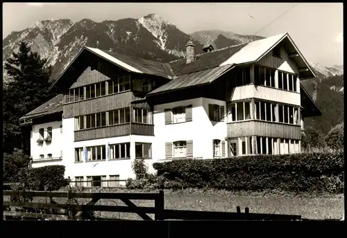 Ansichtskarte Oberstdorf (Allgäu) Haus Ettensberg, Schrotengasse 1967