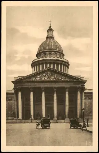 CPA Paris Panthéon, Autos 1928