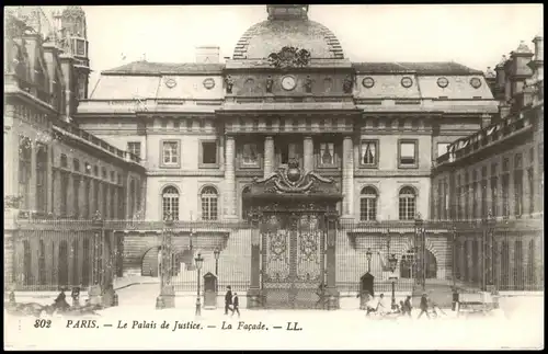 CPA Paris Palais de Justice (Justizpalast) 1924