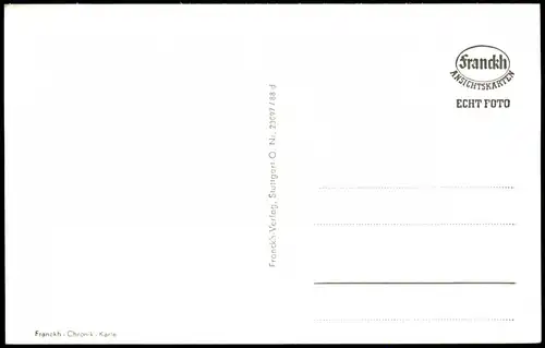 Ansichtskarte Hirschsprung-Breitnau Hirschsprung Höllental Schwarzwald 1960