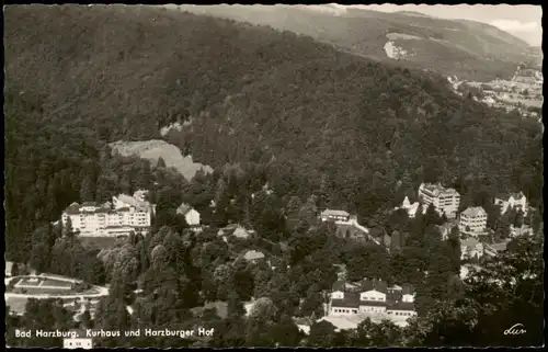 Ansichtskarte Bad Harzburg Blick auf Kurhaus und Harzburger Hof 1960