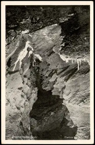 Ansichtskarte Syrau (Vogtland) Drachenhöhle Syrau im Vogtland 1957