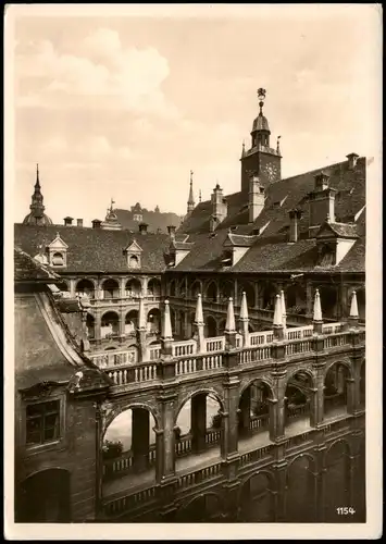 Ansichtskarte Graz Landhaushof 1942