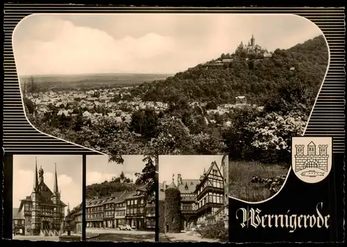 Ansichtskarte Wernigerode Stadtteilansichten MB 1961