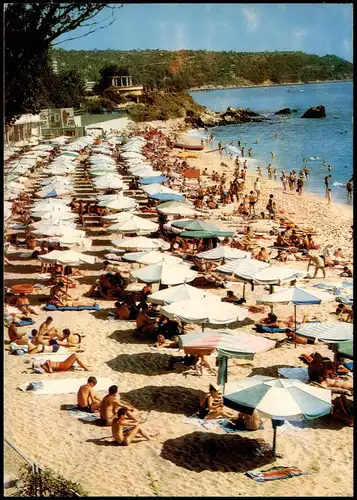Postcard Sweti Konstantin (Druschba) Strandleben 1972