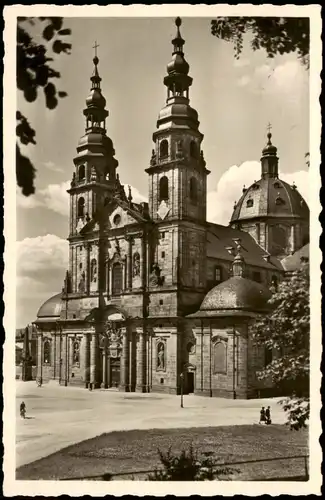 Ansichtskarte Fulda Fuldaer Dom Dom St. Salvator 1953