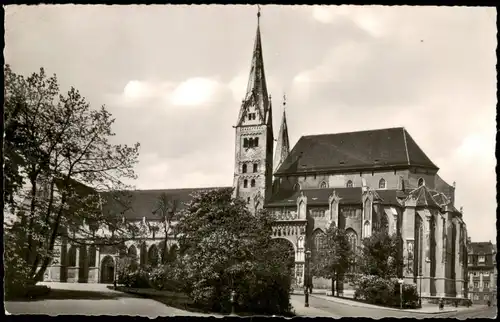 Ansichtskarte Augsburg Augsburger Dom von Süden 1957