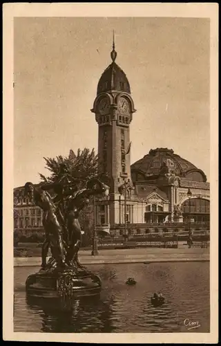 CPA Limoges Companille de la Gare 1930