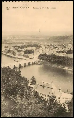 Namur Namen Kursaal et Pont de Jambes 1915   1. Weltkrieg Feldpost