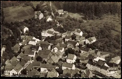 Ansichtskarte Bad Endbach Luftaufnahme Luftbild 1960