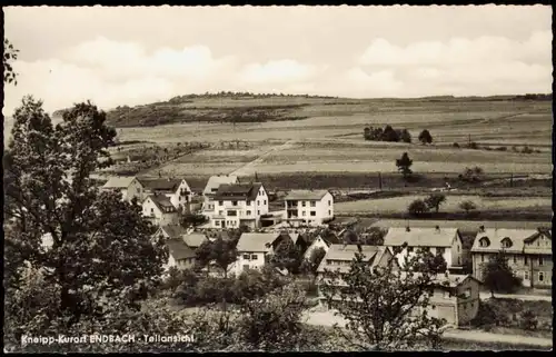 Ansichtskarte Bad Endbach Panorama Ortsteilansicht 1960