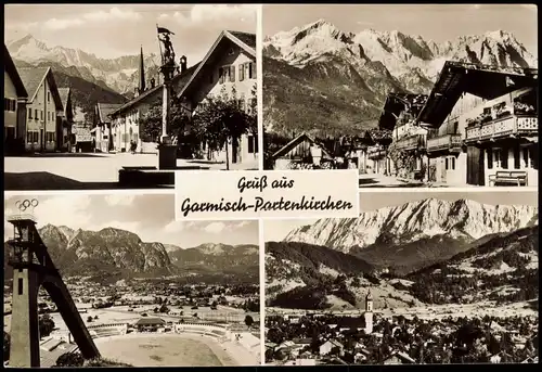 Garmisch-Garmisch-Partenkirchen Straßen, Sprangschanze - Stadion 1965