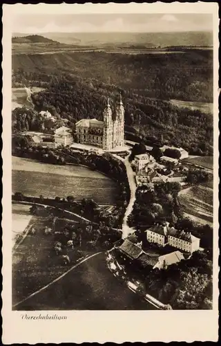 Bad Staffelstein Wallfahrtskirche Basilika Vierzehnheiligen Luftbild 1933