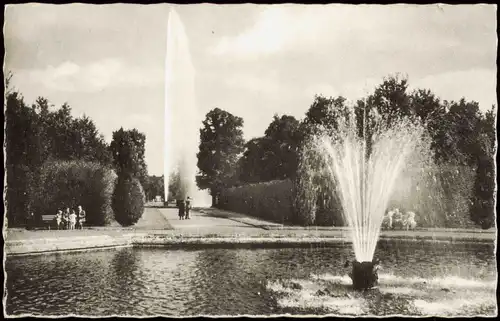 Herrenhausen-Hannover Große und kleine Fontaine, Wasserkunst Wasserspiele 1960