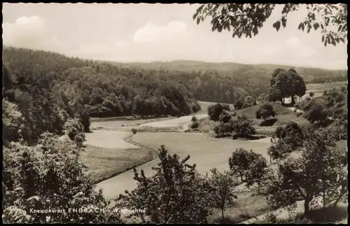 Ansichtskarte Bad Endbach Panorama-Ansicht Umland-Ansicht Wildbachtal 1967