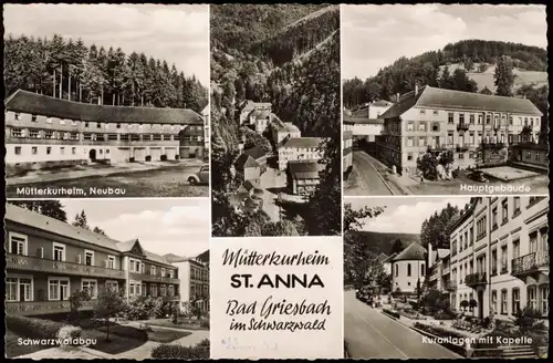 Bad Griesbach im Schwarzwald-Bad Peterstal  Mütterkurheim St. Anna 1959