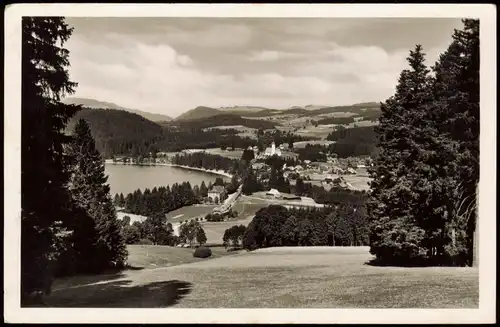Ansichtskarte Titisee Panorama-Ansicht, Schwarzwald Ort 1955
