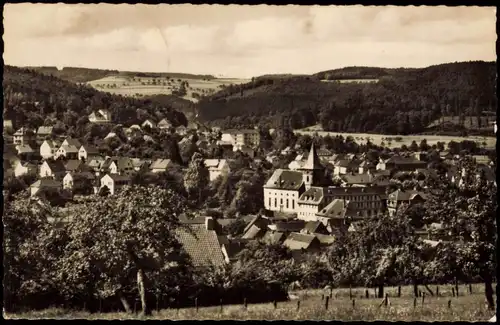 Ansichtskarte Bad König Panorama, Blick gegen Odenwald 1959