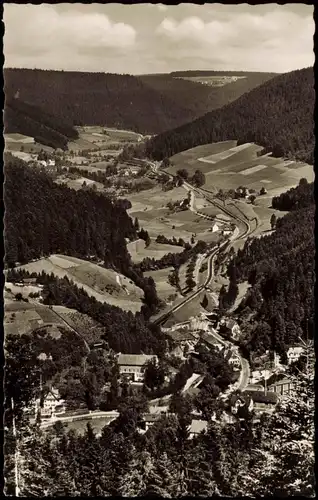 Ansichtskarte Alpirsbach Umland-Ansicht Ehlenbogental im Schwarzwald 1959