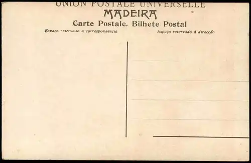 Postcard Funchal Madeira.Egreja de N. S. do Monte. Registado. 1911