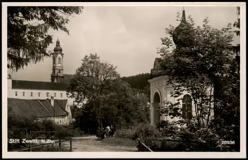 Ansichtskarte Zwettl Niederösterreich Zisterzienserstift 1942