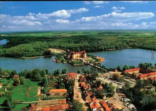 Ansichtskarte Moritzburg Luftbild - Kgl. Jagdschloss 2000