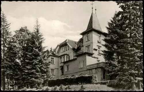 Altenau-Clausthal-Zellerfeld Haus Sachsenroß Altenau im Harz 1964