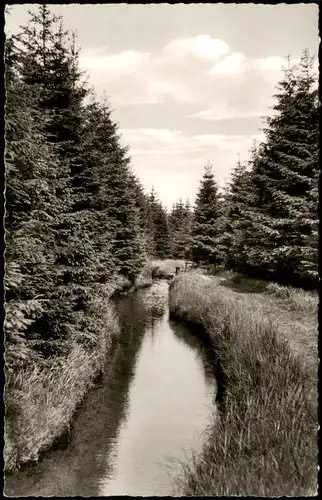Clausthal-Zellerfeld Umland-Ansicht Partie Oberer Grabenweg 1966