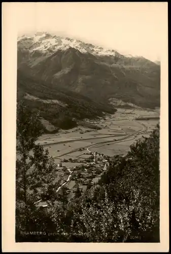 Ansichtskarte Habachtal-Bramberg am Wildkogel Blick auf die Stadt 1930