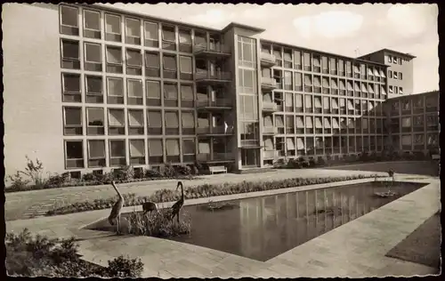 Ansichtskarte Bad Malente-Gremsmühlen-Malente Krankenhaus Mühlenberg 1960