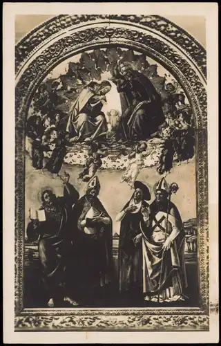 Cartoline Florenz Firenze Galleria degli Uffizi 1932
