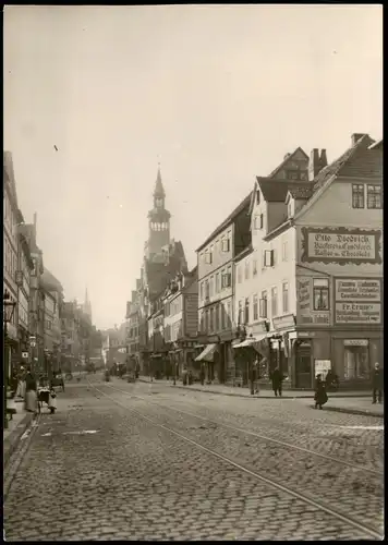 Ansichtskarte Hannover Straßenpartie Geschäfte Reklamen 1900/1965