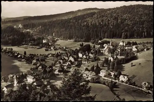 Ansichtskarte Todtmoos Panorama-Ansicht; Ort im Schwarzwald 1960