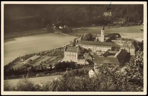 Ansichtskarte Beuron Erzabtei Beuron von Süden 1951