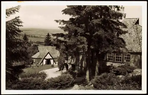 Ansichtskarte Bad Harzburg Partie am Kaffeehaus Winuwuk 1964
