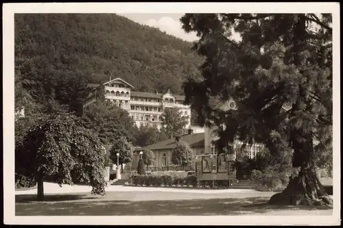 Ansichtskarte Bad Harzburg Sanatorium am Burgberg 1954