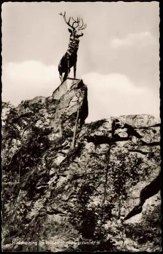 Hirschsprung-Breitnau Hirschsprung im Höllental (Schwarzwald) 1950