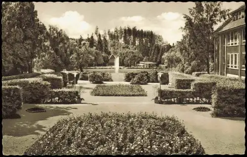 Ansichtskarte Braunlage Kurgarten, Kur-Anlagen 1962