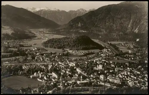 Ansichtskarte Bad Ischl Panorama-Ansicht, Totalansicht mit Dachstein 1929