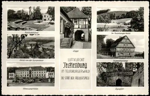Tecklenburg   mit Jugendherberge Genesungsheim Freilichtbühne uvm. 1956