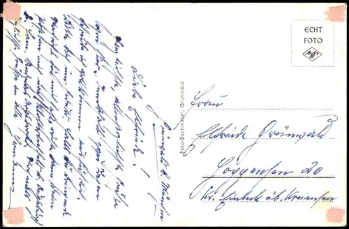 Grünwald (Oberbayern) Ortsansicht Burg Grünwald im Isartal 1955