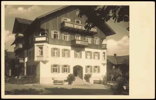 Bühl am Alpsee-Immenstadt (Allgäu)  Jugend-Kurheim St. Michael Echtfoto-AK 1953