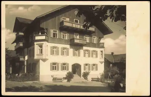 Immenstadt (Allgäu) Umland Partie Jugendkurheim 1953   gel Stempel IMMENSTADT