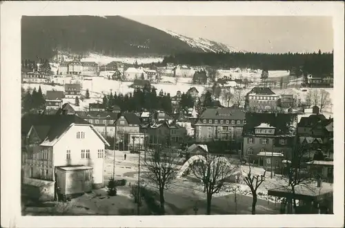 Spindlermühle Špindlerův Mlýn | Spindelmühle  Blick zum Riesengebirge 1940