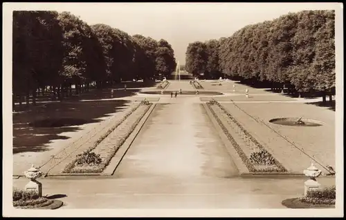 Ansichtskarte Schwetzingen Schlossgarten 1931