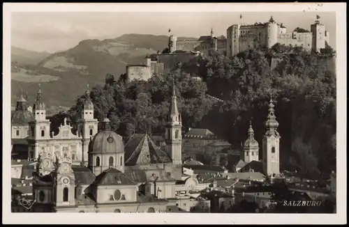 Ansichtskarte Salzburg Stadtbild 1930