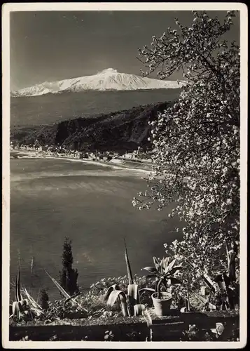 Cartoline Taormina Fernblick 1930